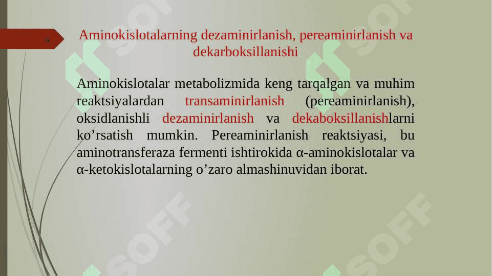 OQSILLAR ALMASHINUVI 6
