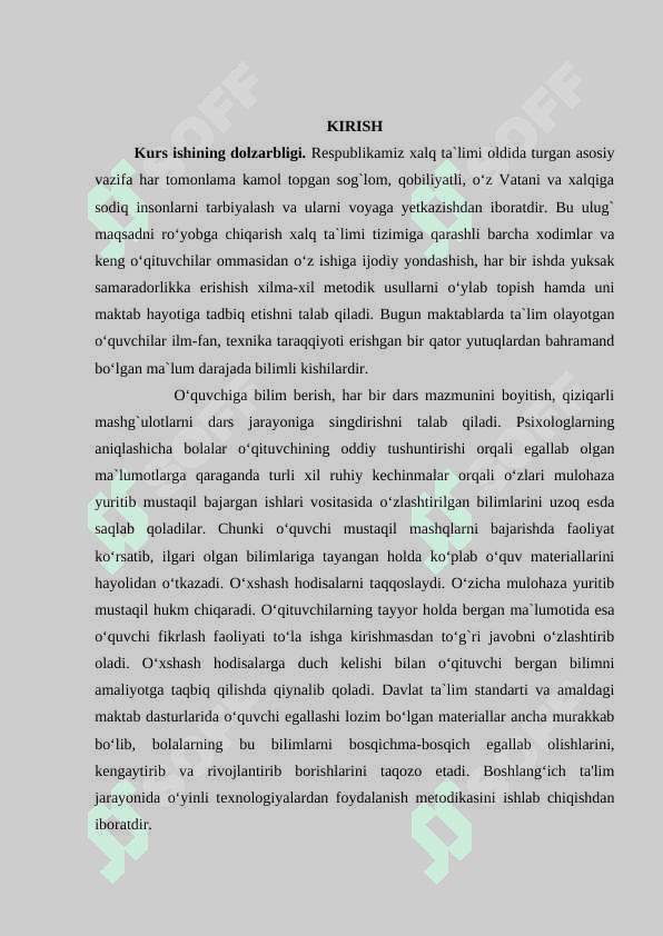 ONA TILINI O'QITISH METODIKASI FANIGA DOIR YONDASHUV VA TAMOYILLAR 3