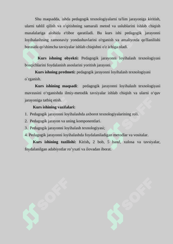 pedagogik jarayonni loyihalash texnologiyasi 4