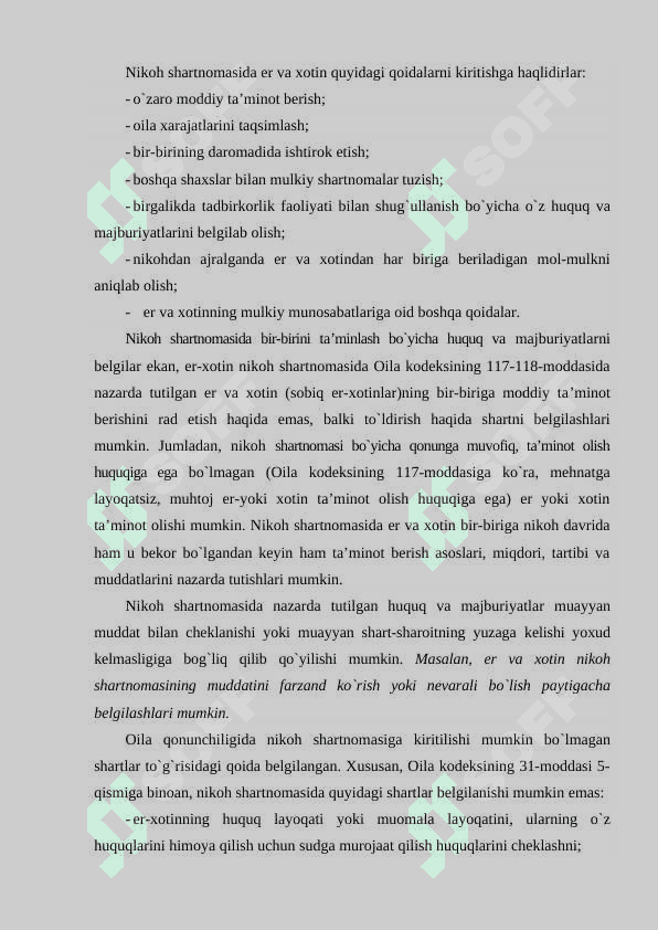 Oila huquqi Nikohdan ajralishni qayd etish 4