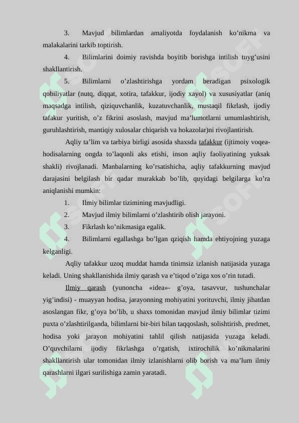 “Qobusnoma” asaridagi pedagogik-psixologik g’oyalar, ularning ta’lim-tarbiyaviy ahamiyati. 6