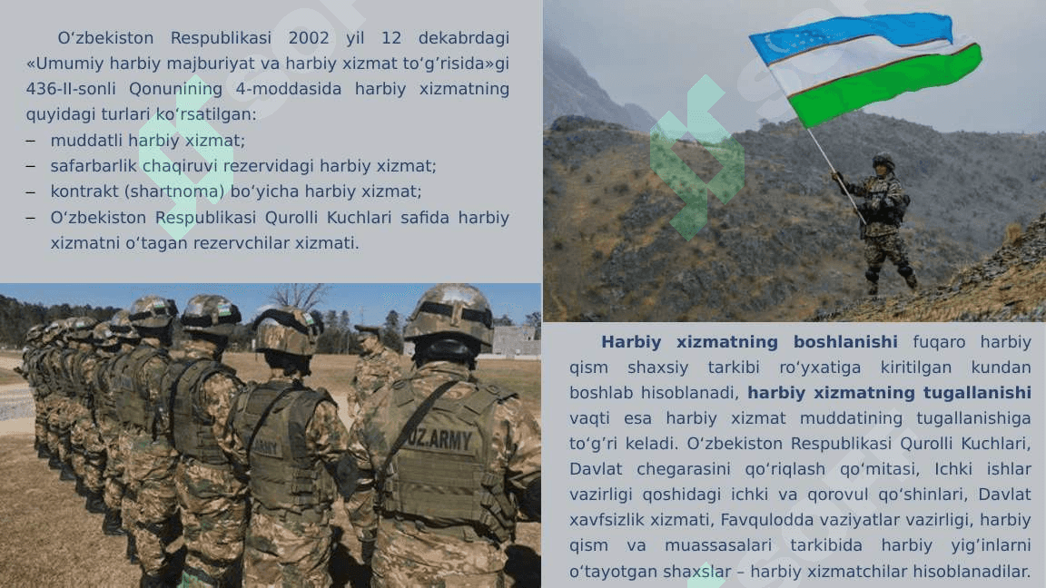 Bo'ysunish va harbiy sha'nga rioya etishga qarshi jinoyatlar 3