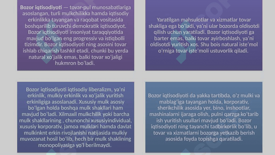 Bozor va Budjet cheklovi 3