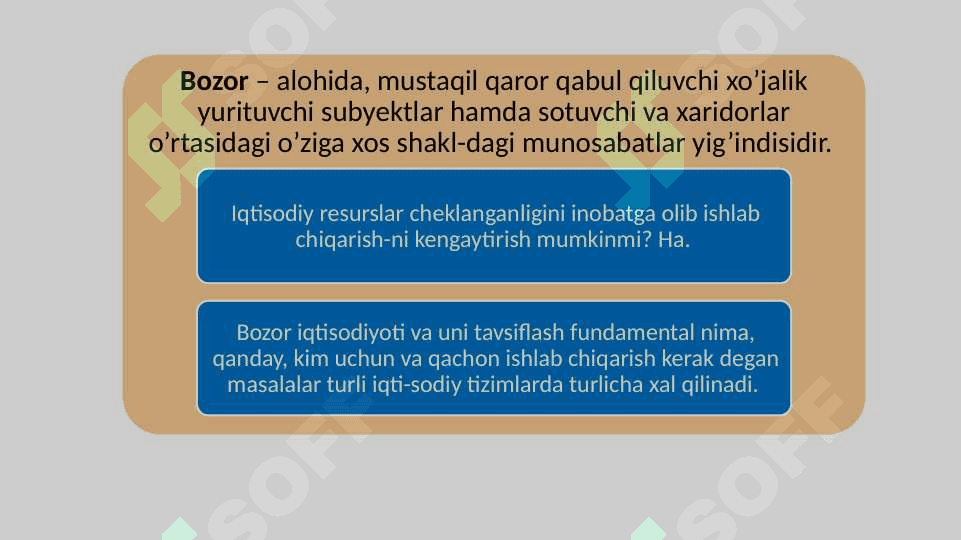 Bozor va Budjet cheklovi 4