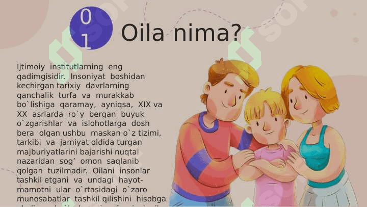 Yosh oilalarning ijtimoiy va psixologik muammolari. oila psixalogiyasi 4