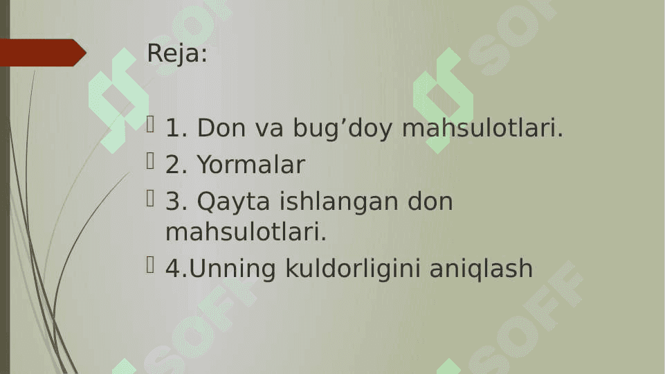 Don va don mahsulotlari 2