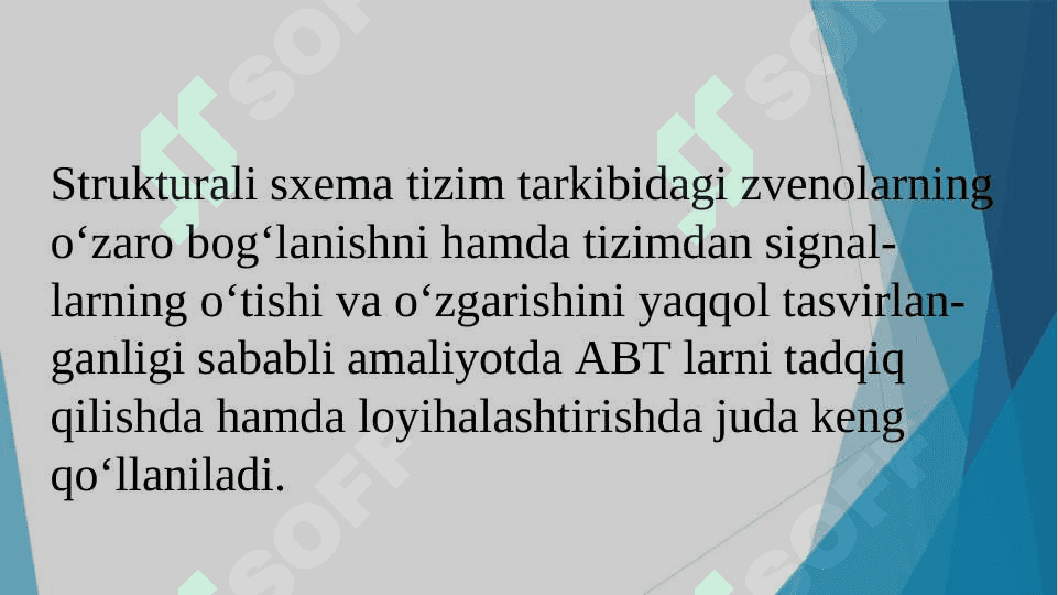 Stаtsiоnаr chiziqli tizimlаrning strukturаli sxеmаlаri 4