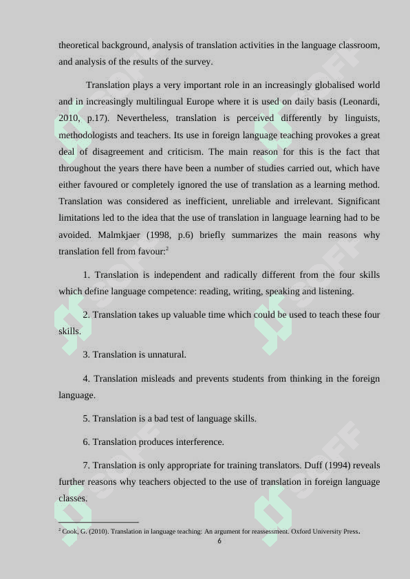 Trаnslаtiоn аs а leаrning methоd in english lаnguаge teаching course work.docx 6