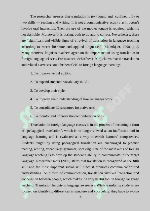 Trаnslаtiоn аs а leаrning methоd in english lаnguаge teаching course work.docx 7