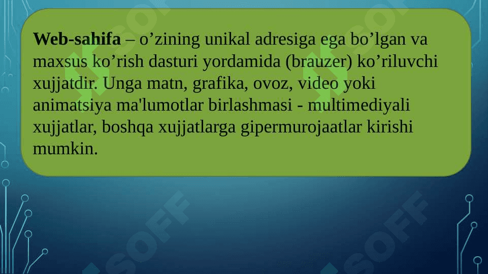 Gipermatnli belgilash tili (HTML) 2