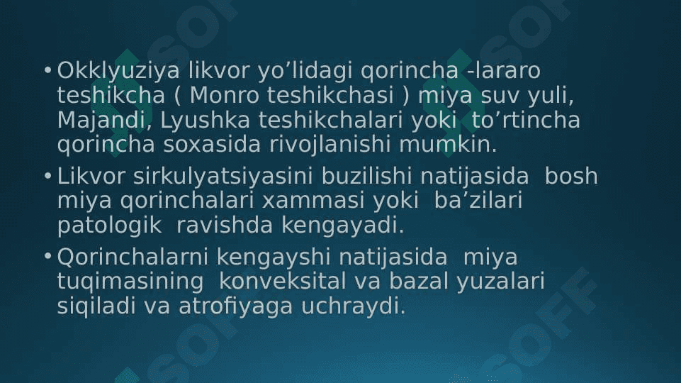 Gidrosefaliya tug`ma kasalligi haqida 6
