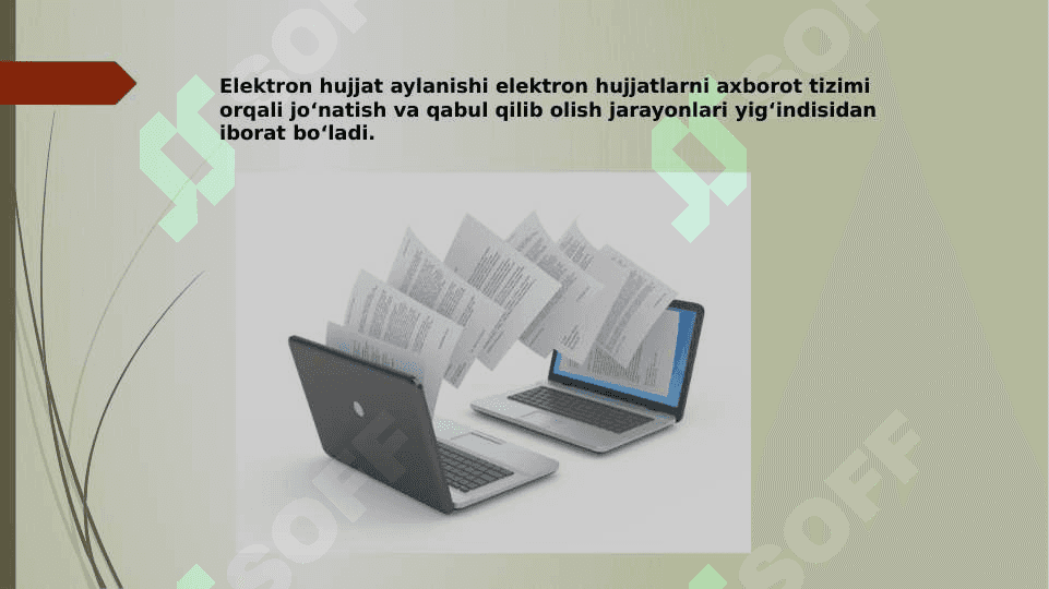 Elektron hujjat mavzusida SWOT tahlilini o'tkazish 3