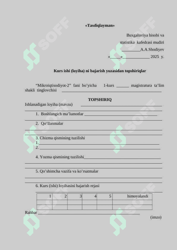 Soliq yukining taqsimlanishini tahlil qilish 5