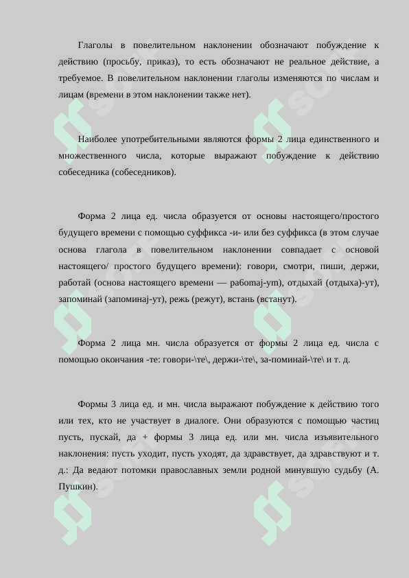 Сослагательное наклонение 3