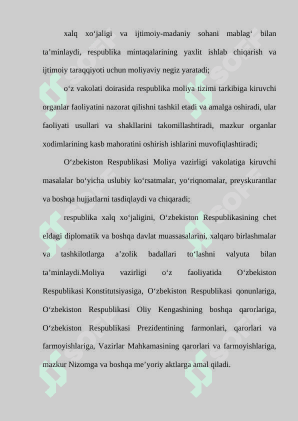Oʻzbekiston Respublikasi Moliya vazirligi 8