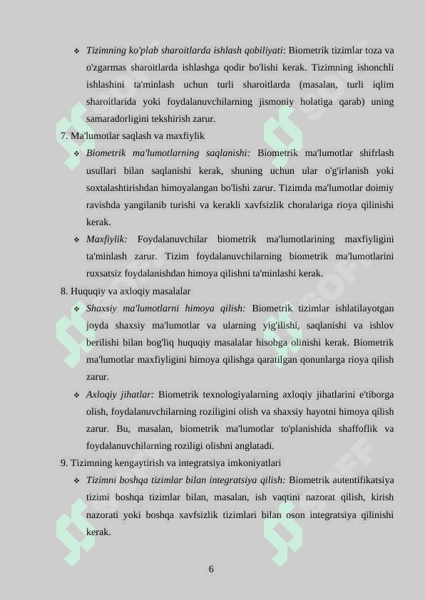Tashkilotlarda xodimlarni biometrik autentifikatsiyalash dasturiy modulini ishlab chiqish 6