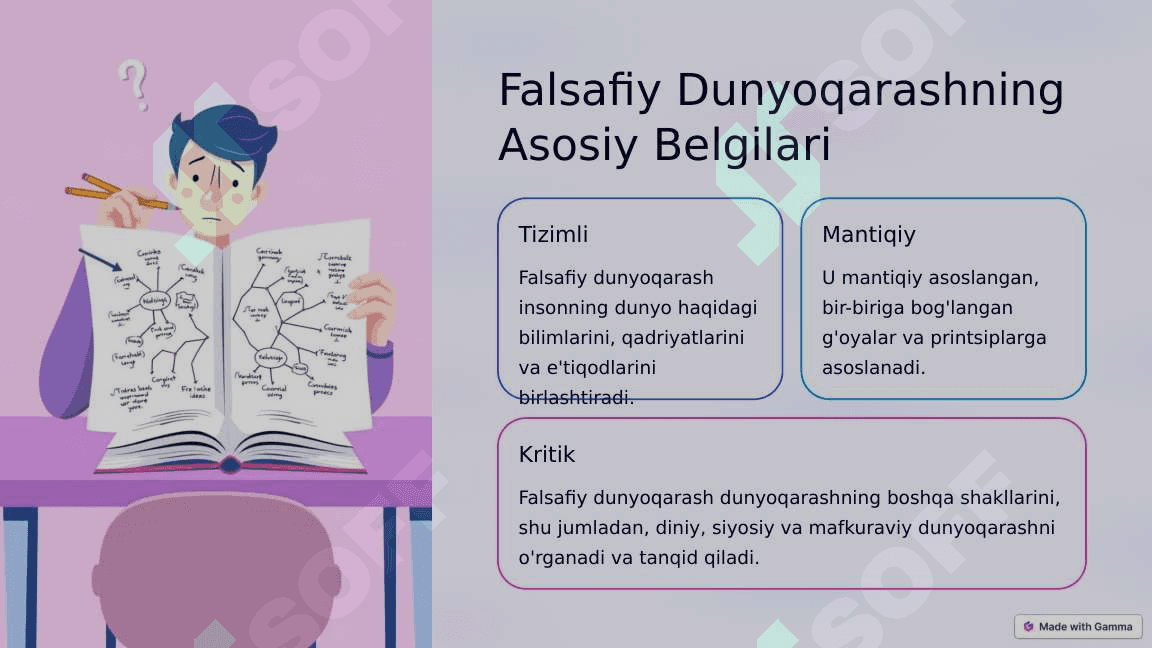 Falsafiy Dunyoqarashning Shakllanishi 3