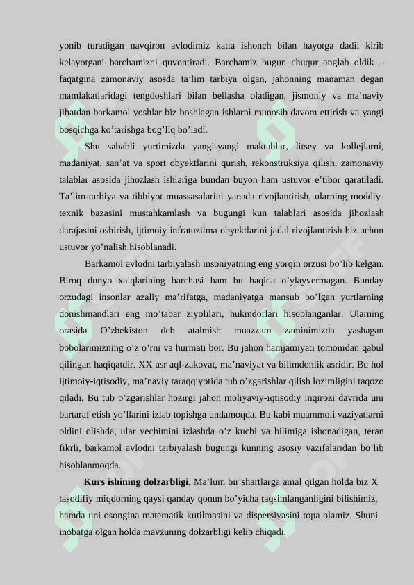 Normal taqsimot bilan bog’liq taqsimot. xi – kvadrat. Styudent va Fisher taqsimoti 4