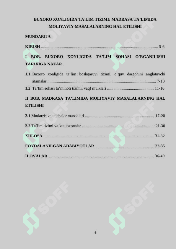 Buxoro xonligida taʼlim tizimi 4