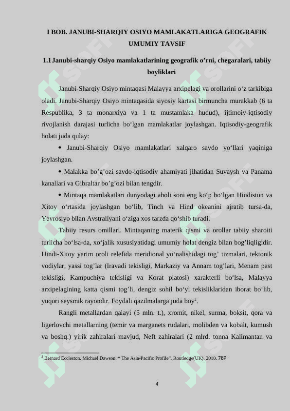 Janubi-sharqiy osiyo mamalkatlari 4