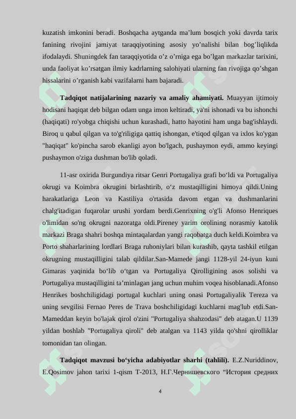 XVII - XIX asrda Portugaliya 4