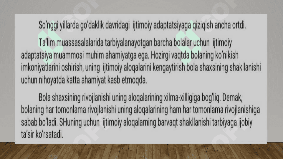 Maktabgacha Yoshdagi bolalar bilan Olib borayotgan ijtimoiy faoliyat 6