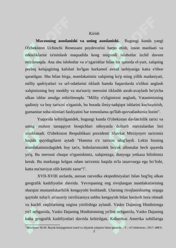 Yevropa davlatlarining mustamlakalar uchun kurashi XVIII asr 2