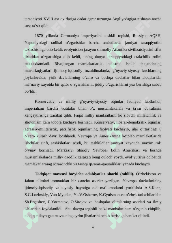 Yevropada absolyutizm 6