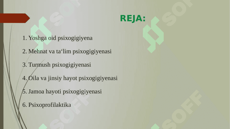 Psixogigiyena va psixoprofilaktika 2