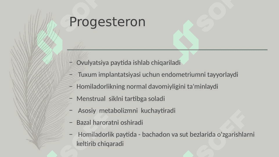 Ayol jinsiy gormonlari 7