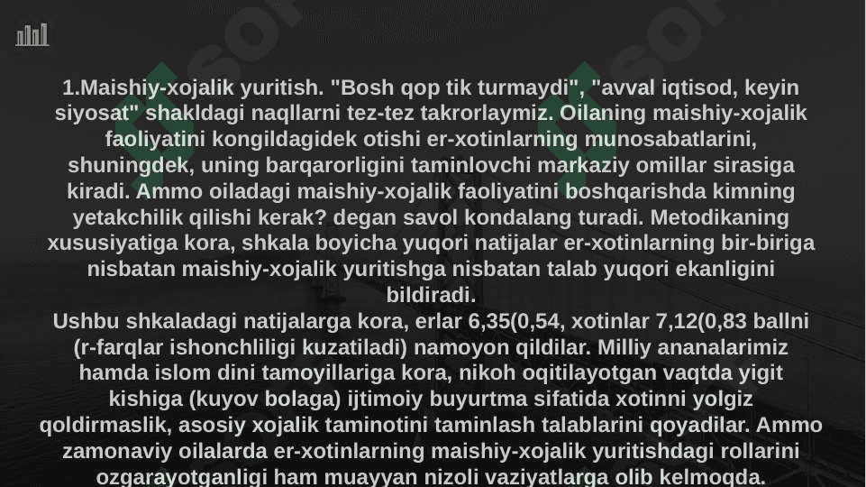 Shaxs yetukligi va oilaviy munosabatlari 7