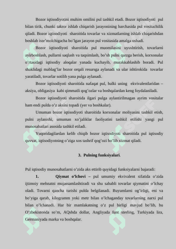 Pulning mohiyati 8