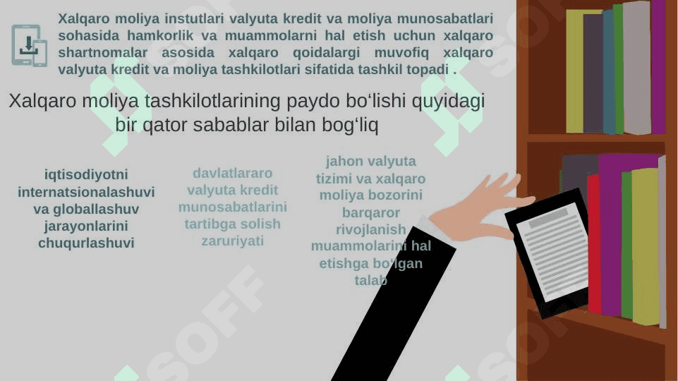 XALQARO MOLIYA INSTITUTLARI 3