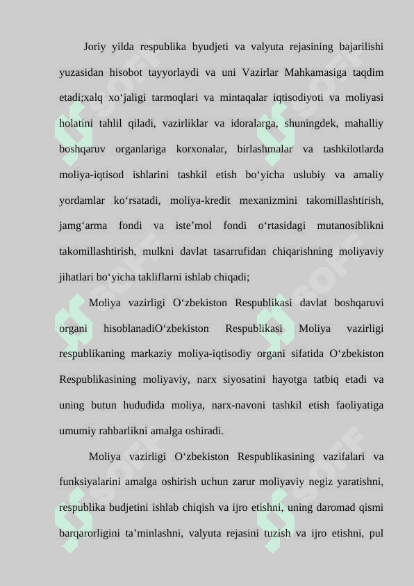 Oʻzbekiston Respublikasi Moliya vazirligi 6