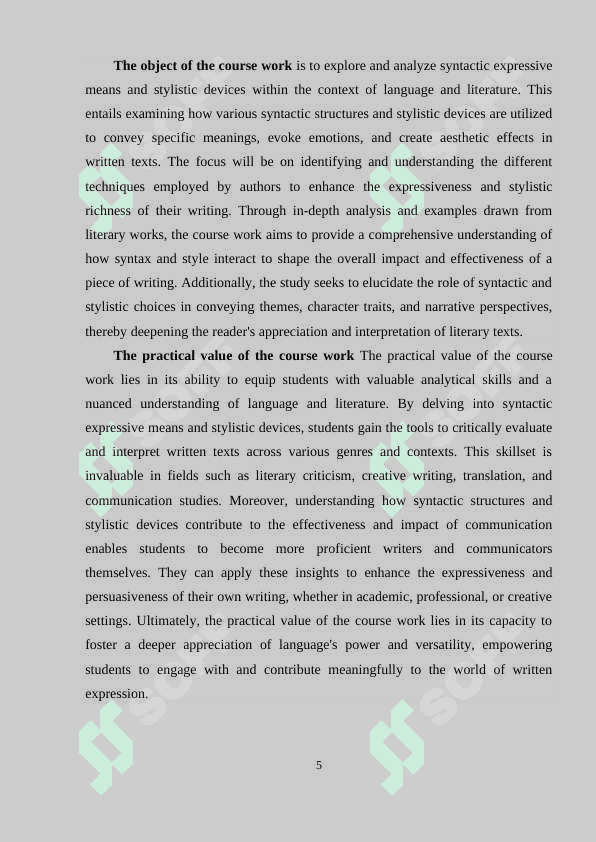 Syntactic expressive means and stylistic devicess 5