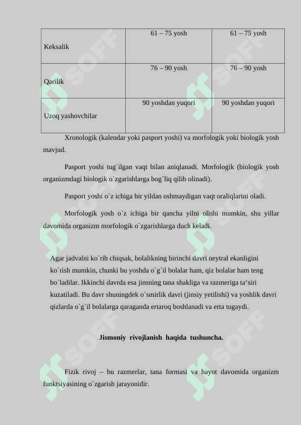 Asosiy morfologik belgilar 4