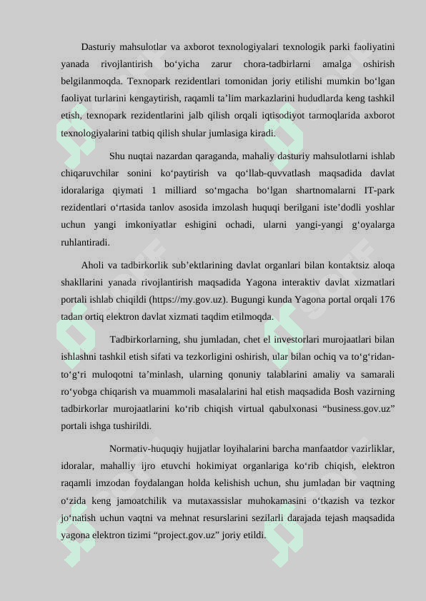 Axborot texnologiyalarining iqtisodiyotdagi o’rni 7