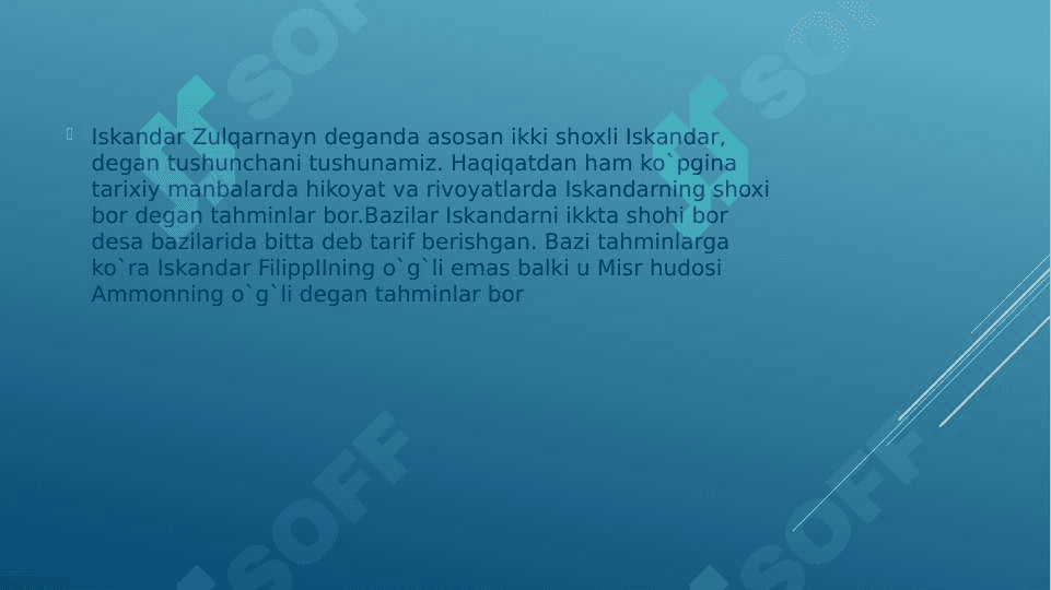 Badiiy adabiyotda Iskandar zulqarnayn obrazi 4