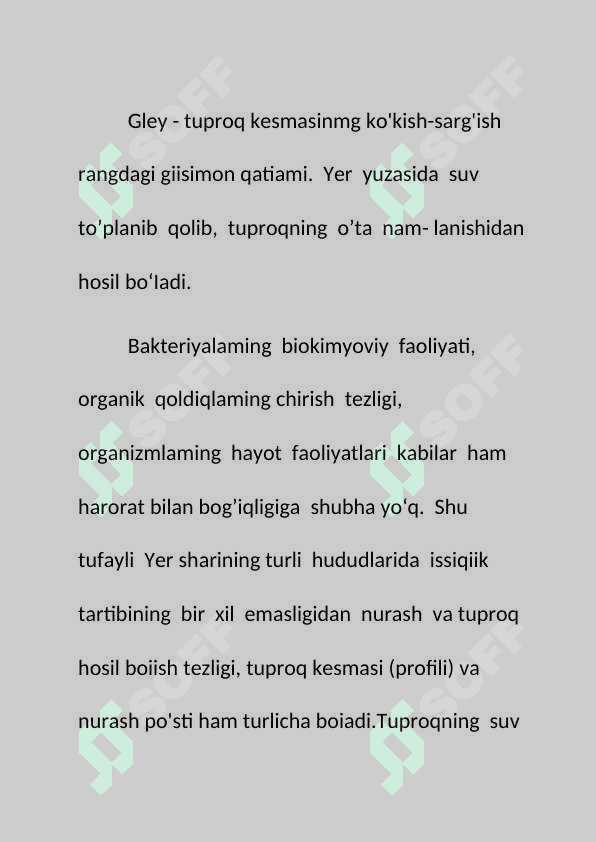 Tuproqlarning kesmasi va xaritalari tuzilishi 3