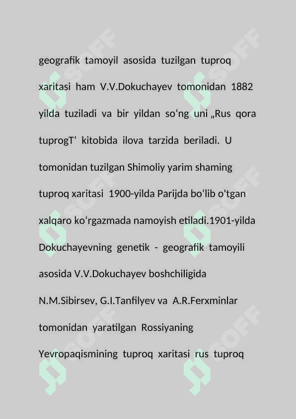 Tuproqlarning kesmasi va xaritalari tuzilishi 6