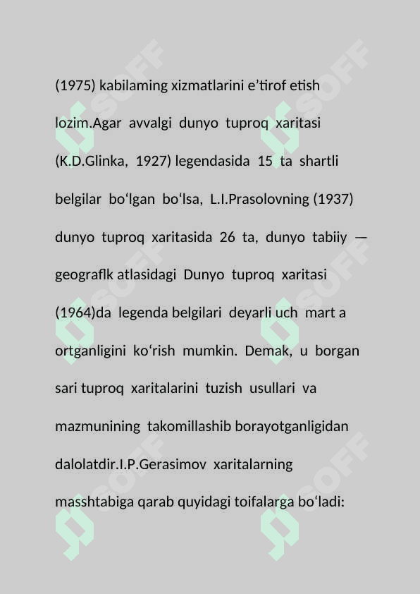 Tuproqlarning kesmasi va xaritalari tuzilishi 8