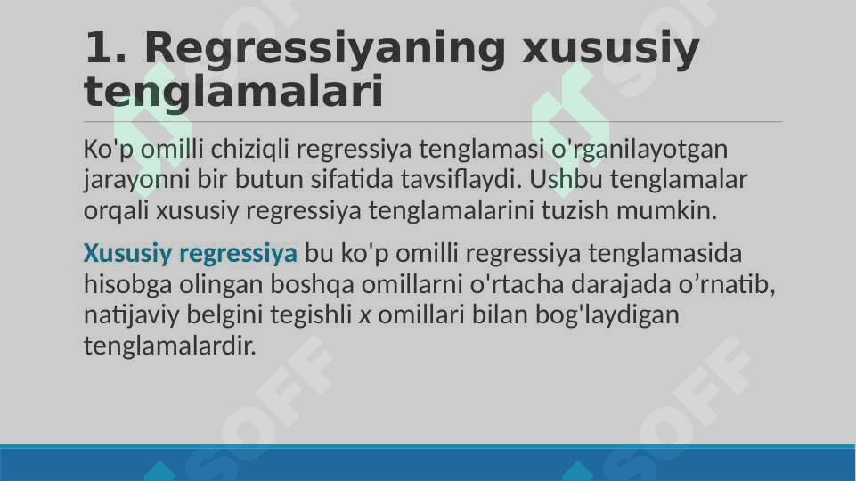 REGRESSIYANING XUSUSIY TENGLAMALARI 3