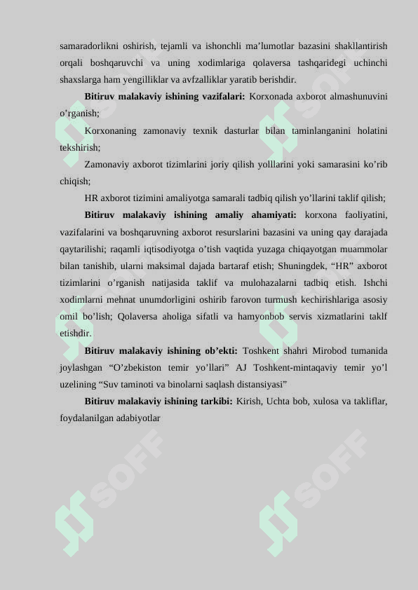 Korxona boshqaruvida axborotlar tizimini yo'lga qo'yish 6