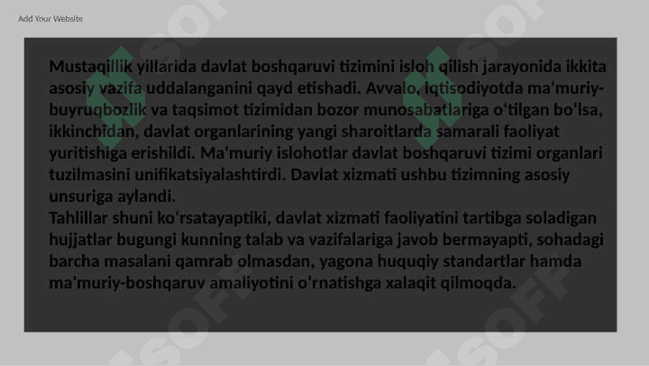 Mustaqillik yillarida davlat boshqaruvi tizimida amalga oshirilgan islohotlar 3