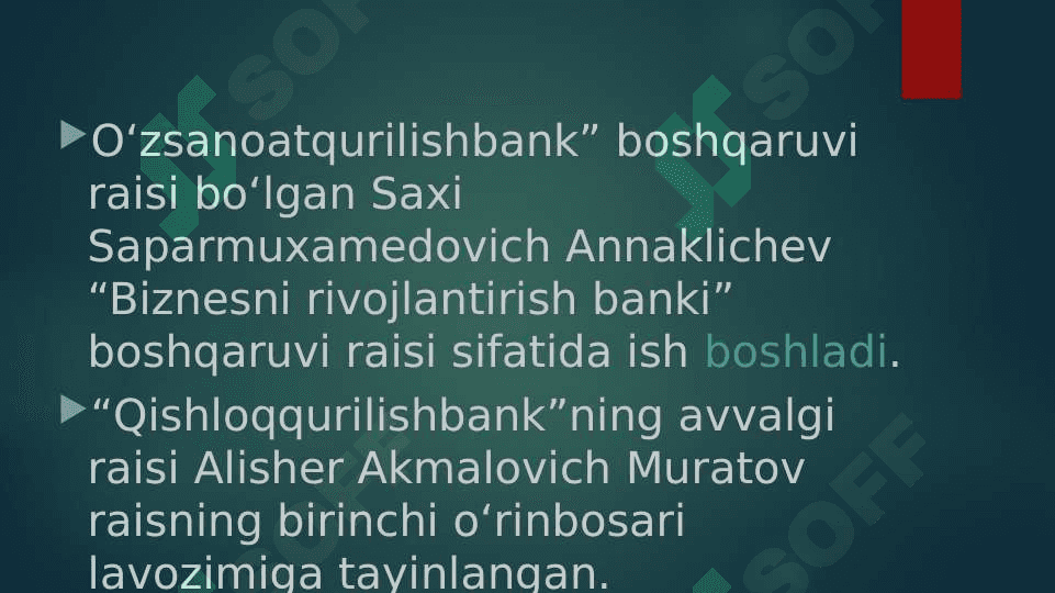 Biznesni rivojlantirish banki aksiyadorlik tijorat banki 3