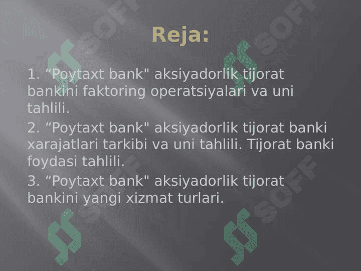 “Poytaxt bank"aksiyadorlik tijorat banki 2