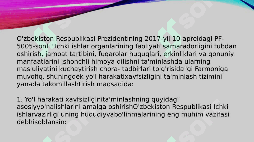 0ʻzRda HXT qonunchiligiuning tizimi va tarkibi 2