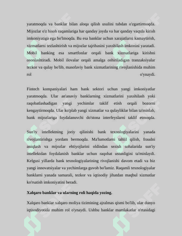Bank tizimi 6