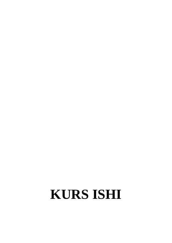 Korxonaning ishlab chiqarish salohiyatini oshirish uchun samarali menejment usullari (Ford kompaniyasi misolida)