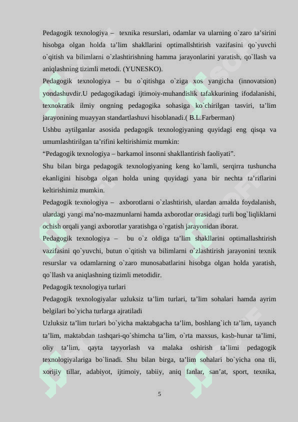 ONA TILI DARSLARIDA  INNOVATSION PEDAGOGIK TEXNOLOGIYALAR 5
